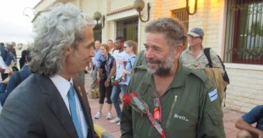 Tourists Botswana Pilot in Matrouh