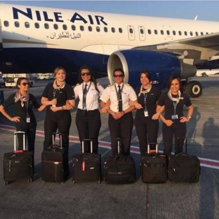 Egypt's Nile Air all-women flight crew