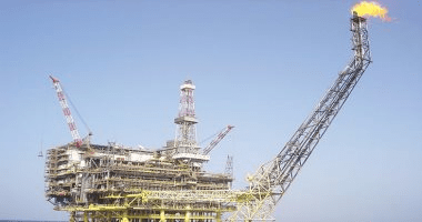 ENI Petrol Rig in Egypt Mediterranean Youm7
