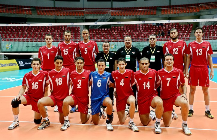 What do the modern Egyptians look like? - Egyptian men from the volleyball team