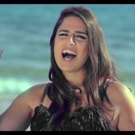 The Egyptian singer Rola Zaki