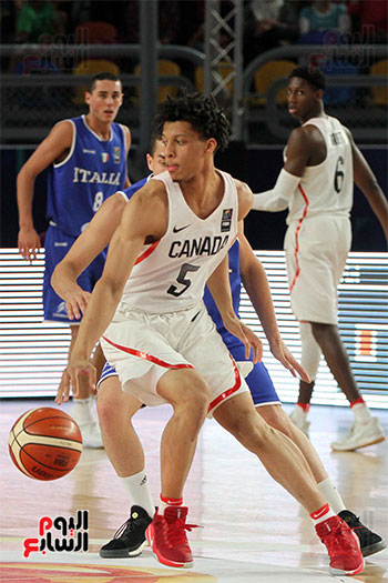 2017-07-09 FIBA under-19 basketball final Canada Italy Cairo Stadium Egypt - Youm7