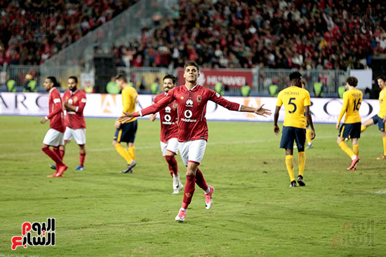 2017-12-31 Al-Ahly Atletico Madrid friendly match celebrate goal Alexandria 2017 - Youm7