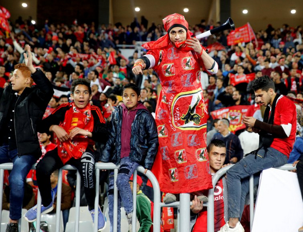 2017-12-31 Al-Ahly fans Atletico Madrid friendly match for peace at Alexandria 2017 - Reuters