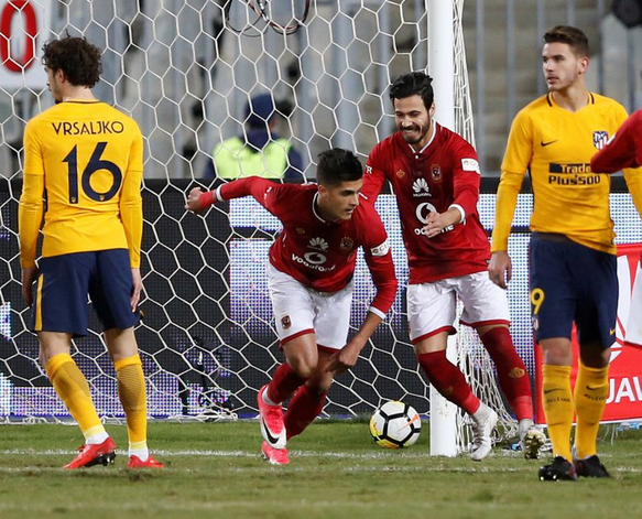 2017-12-31 Al-Ahly scores against Atletico Madrid friendly match for peace at Alexandria 2017 02 - Reuters
