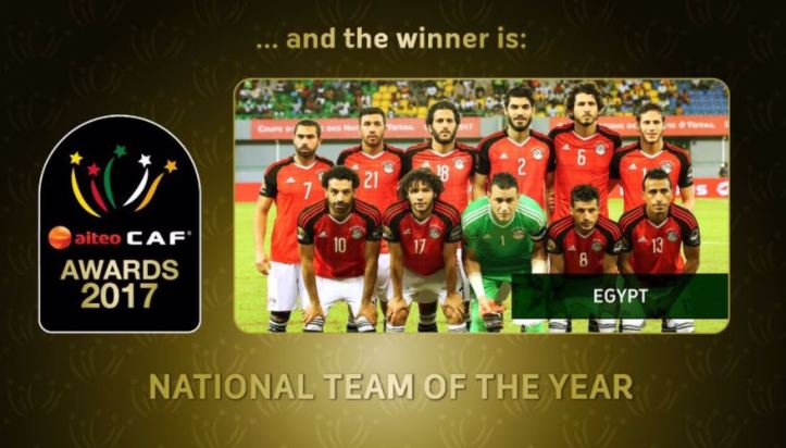 2018-01-24 Egypt Best African National Footbal Team of the Year 2017