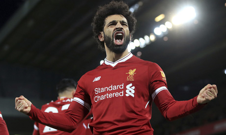 2018-01-24 Mohamed Salah Egyptian Football Player in Liverpool England Al-Ahram