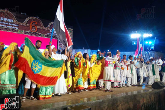 2018-02-21 Ethiopian African culture at Aswan Egypt 2018 Youm7