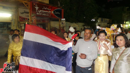 2018-02-21 Thai culture at Aswan Egypt 2018 Youm7