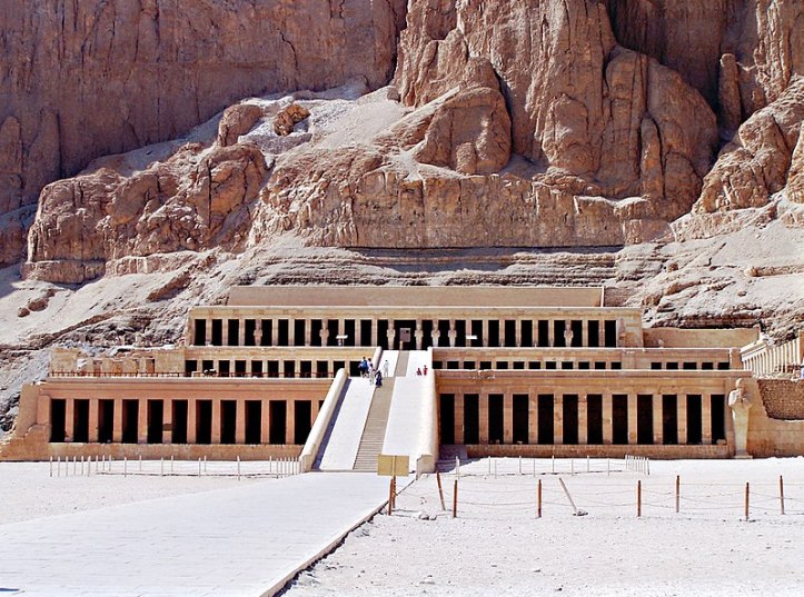 2018-02-23 Temple of the Pharaoh Hatshepsut in Luxor Egypt