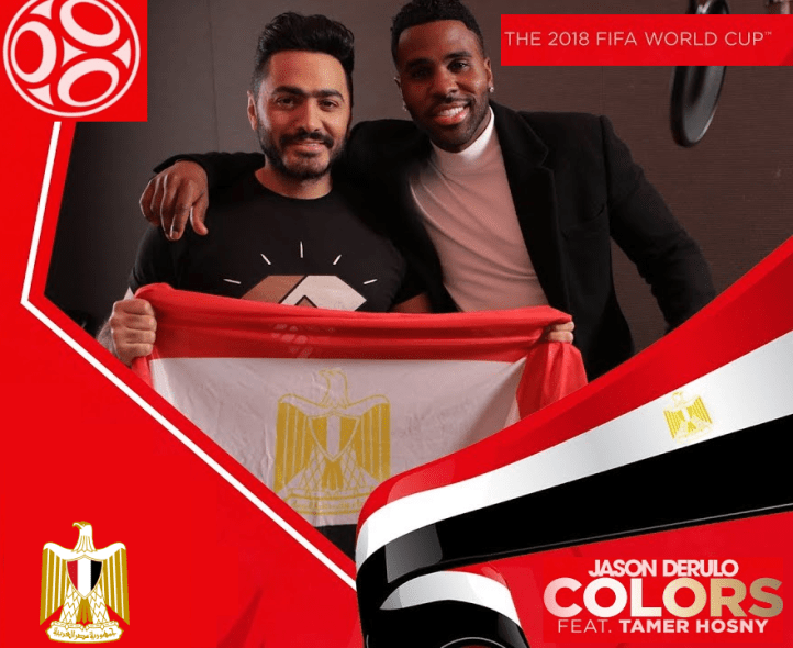2018-04-24 Jason Derulo Ft Tamer Hosny FIFA World Cup 2018 - Colours - YouTube
