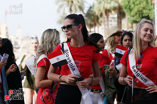 2018-05-04 World Ambassadors for Tourism and Environment at Luxor Egypt 01 - Youm7