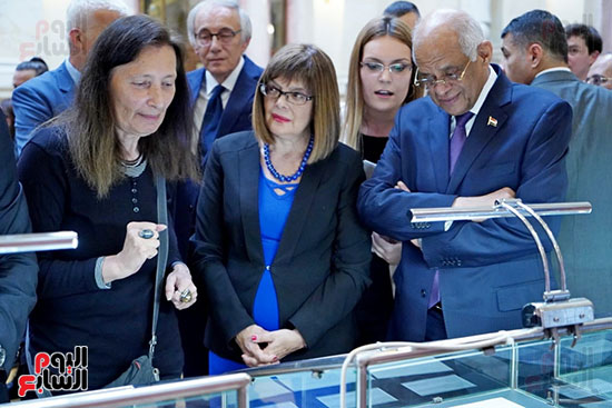 2018-07-20 Egyptian Artifacts Exhibition in Serbian Parliament 03 Youm7