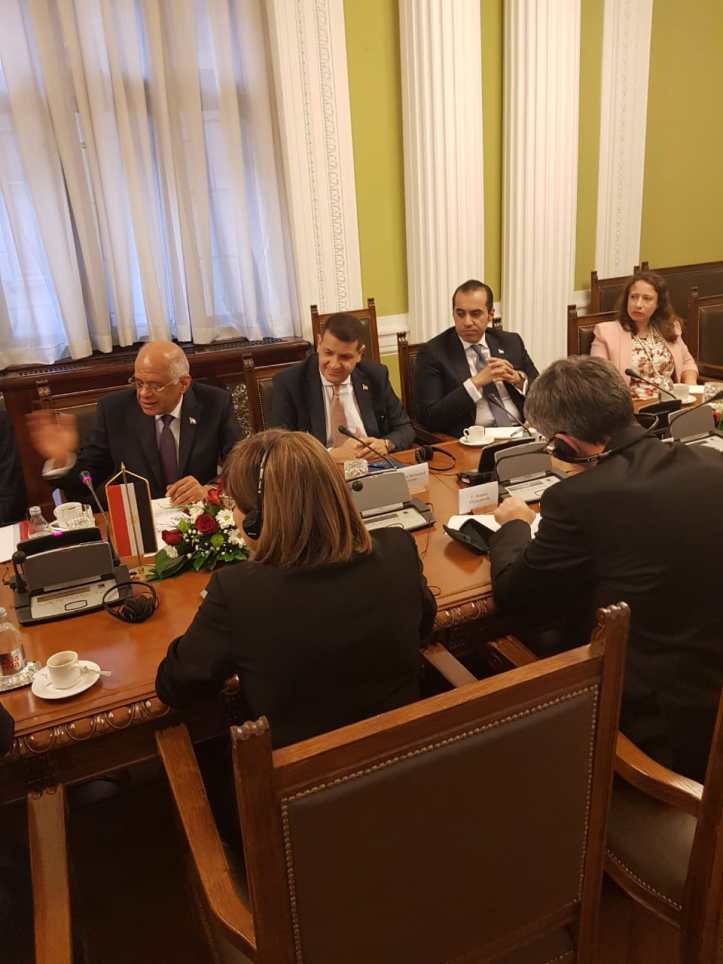2018-07-20 Egyptian Parliamentary visit to Serbian Parliament 02 Youm7