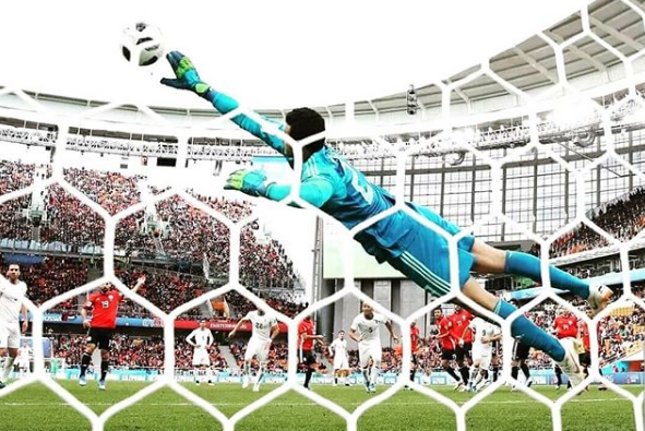 2018-08-06 Egypt El Shenawy - Egypt Vs Uruguay - Man of the Match