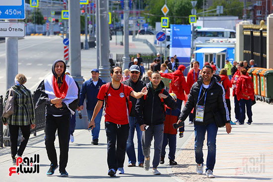 2018-08-06 Egyptian fans in Russia 2018 08