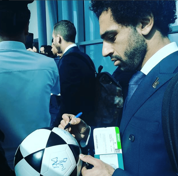 2018-08-06 Fans in Egypt - EgyptAir Salah 01