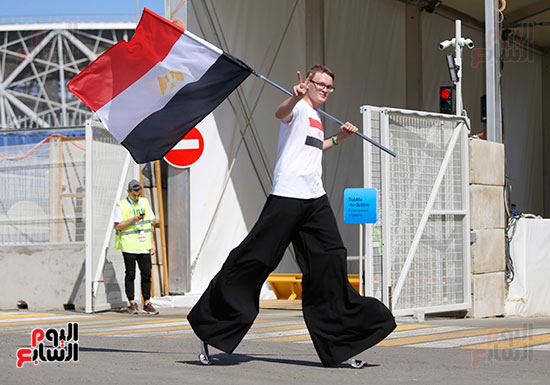 2018-08-06 Russian Supporters of Egypt - Egypt Vs Saudi Match 03