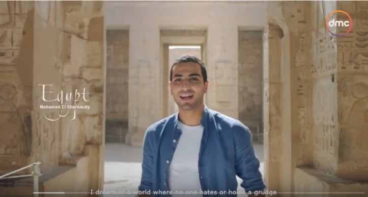 2019-03-26 Mohamed Sharnouby Egypt World Youth Forum I deam of a World Song YouTube