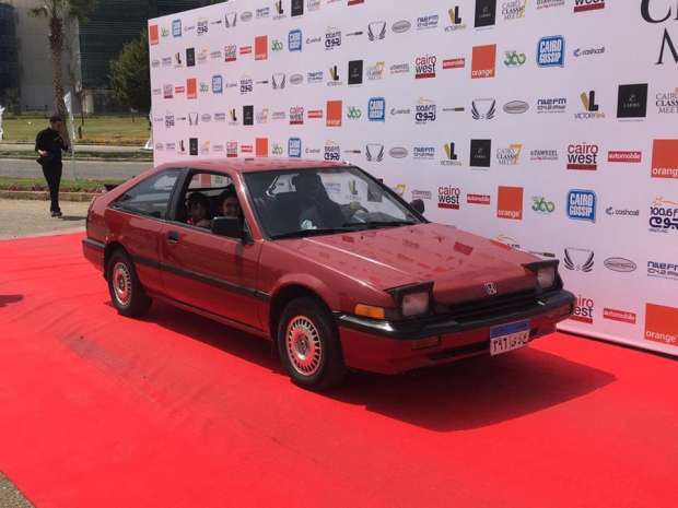 2019-04-03 Egypt Cairo Classic Cars and Vehicles Meetup - Classic Honda Youm7