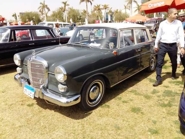 2019-04-03 Egypt Cairo Classic Cars and Vehicles Meetup - Mercedes Car MSN