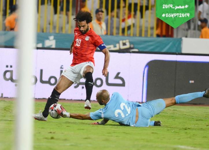 2019-06-19 Egypt Mo Salah Captain friendly match vs Guinea