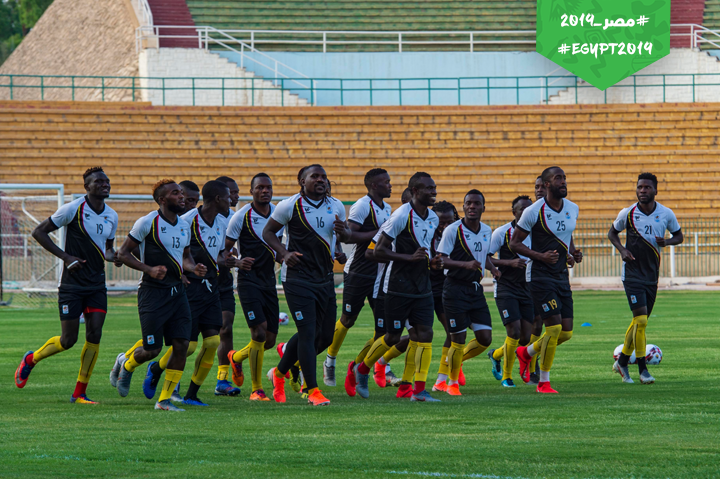 2019-06-19 Uganda National Team AFCON 2019 training session