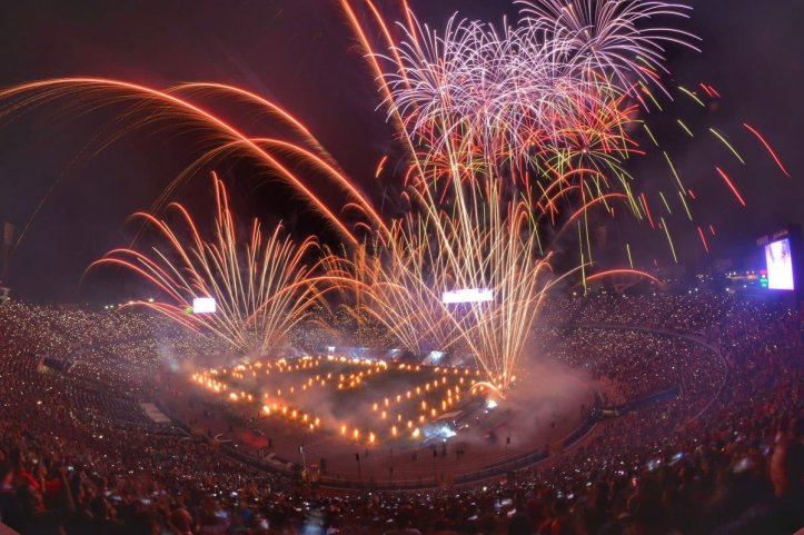 2019-11-26 Egypt AFCON U23 African Football Cup - Cairo stadium spectacular closing event 06