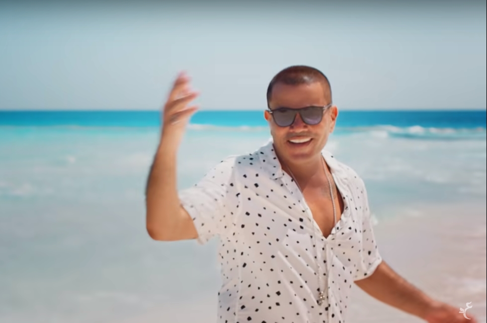 2020-09-13 Amaken El Sahar Amr Diab Mediterranean Song 2020 - New Alamein Egypt