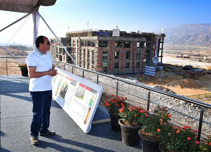 2020-10-27 Egyptian President ElSisi oversees the construction of new Al Galala city Red Sea 03